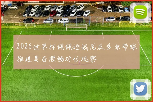 2026世界杯佩佩迎战厄瓜多尔带球推进是否顺畅对位观察